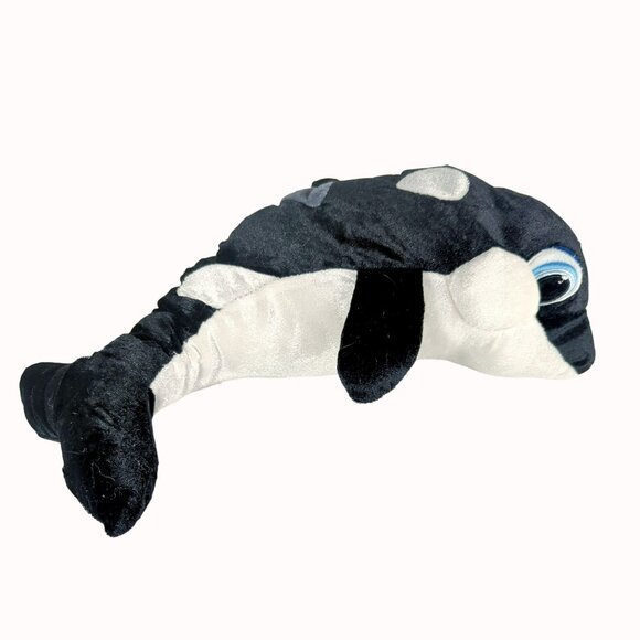 Nanco 2006 Orca Killer Whale Stuffed Plush Animal Toy - Picture 3 of 5